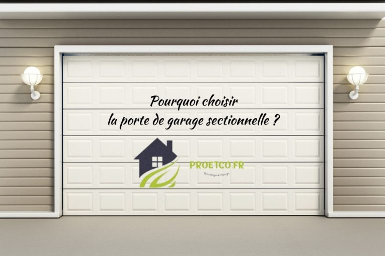 porte de garage sectionnelle