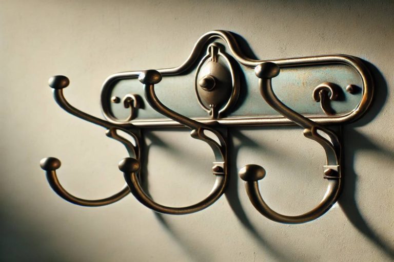 porte manteau vintage mural