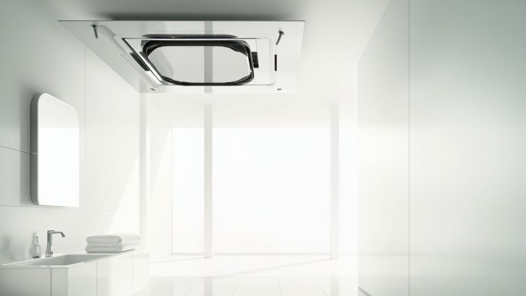 Ventilateur de salle de bain avec VMC