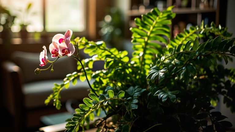 Plante verte absorbeur d humidite