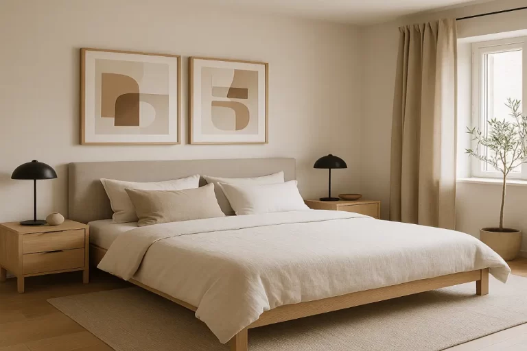 chambre parentale sobre
