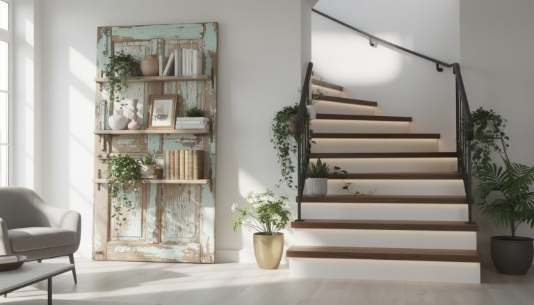 découvrez comment transformer une vieille porte ou un escalier en un véritable atout déco pour sublimer votre intérieur avec style et créativité.